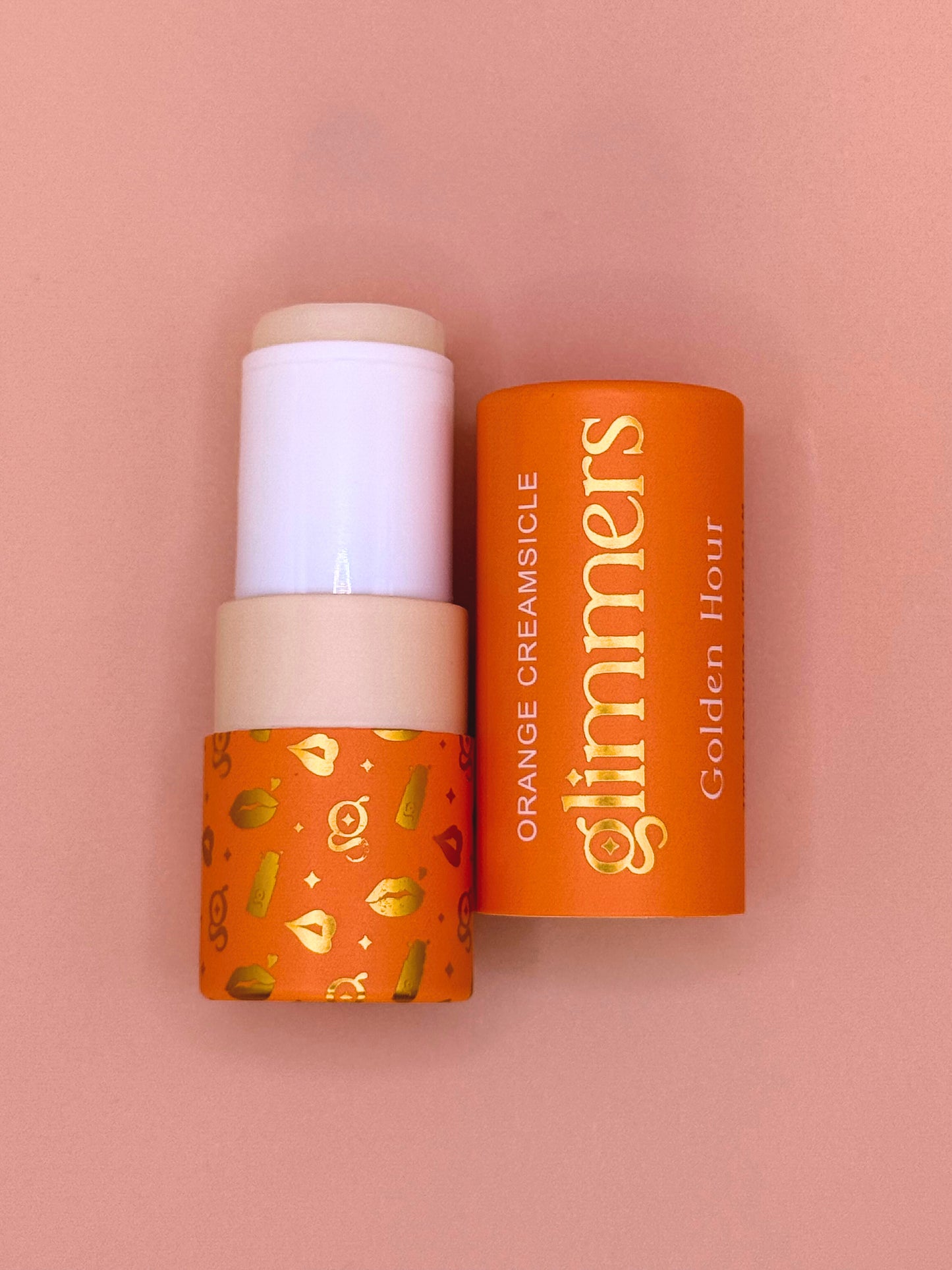 Golden Hour I Orange Creamsicle Lip Balm I Jumbo Size, 100% Natural