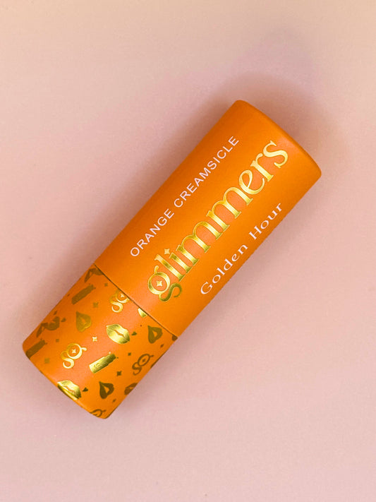 Golden Hour I Orange Creamsicle Lip Balm I Jumbo Size, 100% Natural