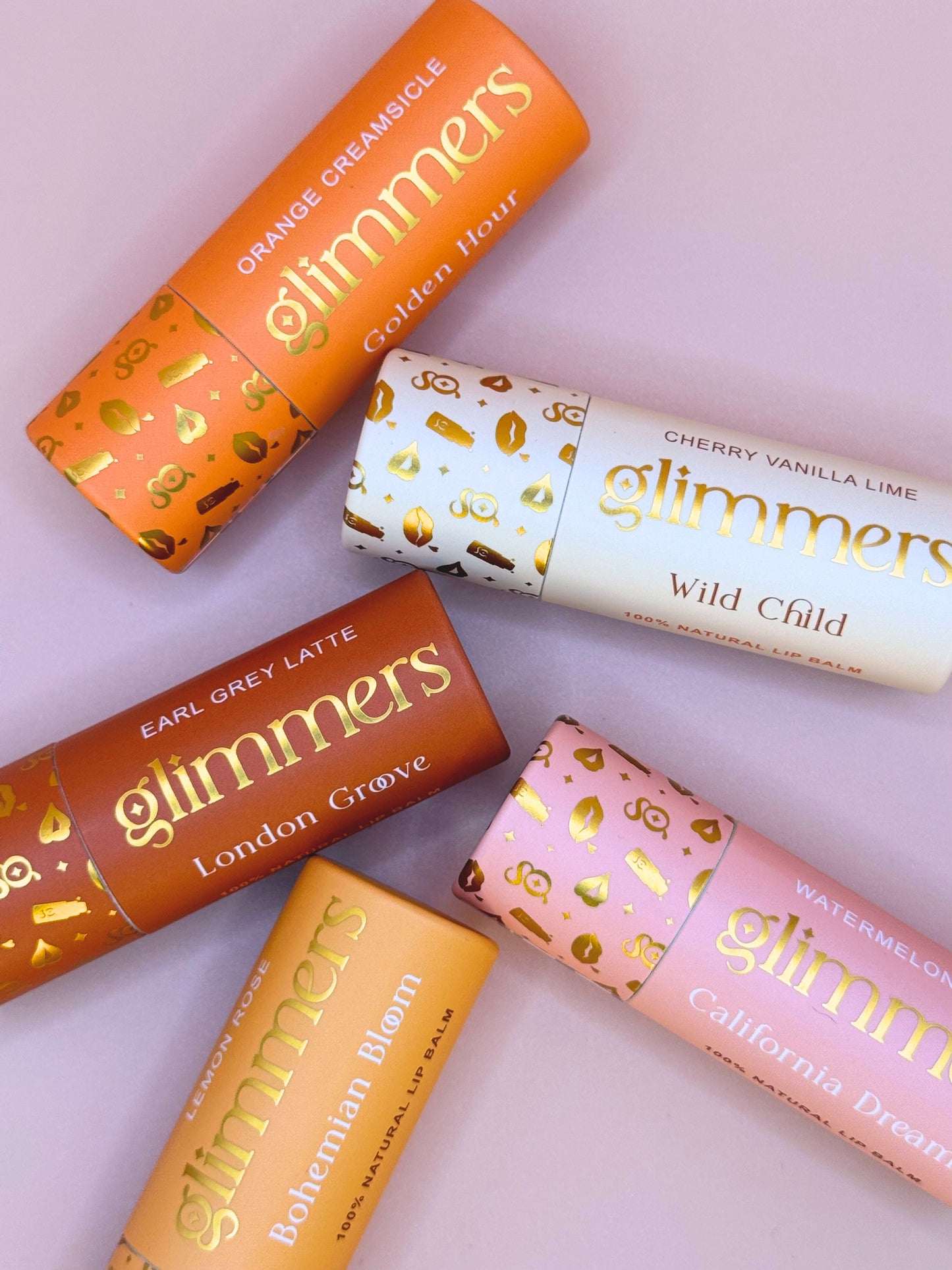 Wild Visionary Collection Full Set I Jumbo Size, 100% Natural Lip Balm