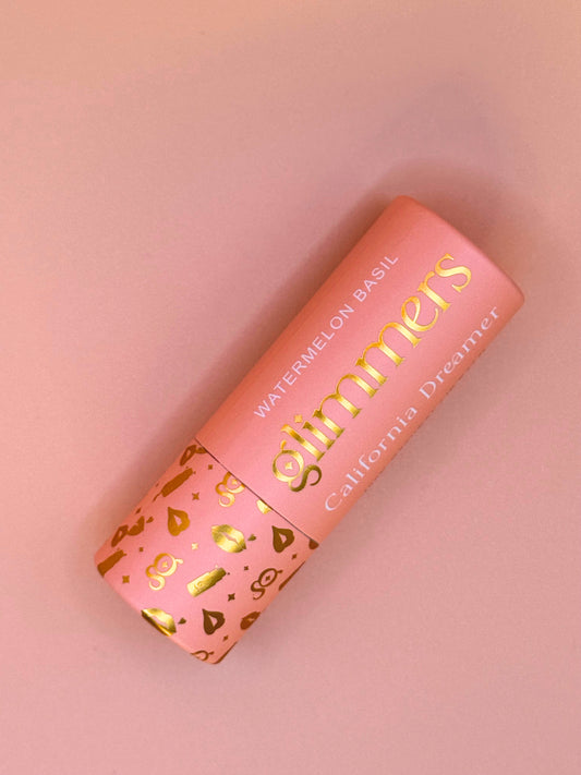 California Dreamer I Watermelon Basil Lip Balm I Jumbo Size, 100% Natural